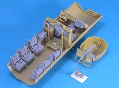 1/35 Cast Resin Model Assembly Kit, GK, RG-31 Anti Mine Armored Vehicle Detai…