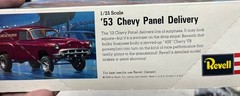 #2 Revell H1270 1953 Chevy Sedan Delivery Gasser 1969 Vintage Model KIT 1/25 McM