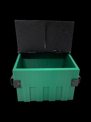 Dumpster Miniature – Multiple Scales – 112 – 118 – 124 – Diorama – Trash Can