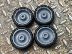 Resin 21/20 Inch “Simple Smoothies” Model car Wheels/Tires 1/24 1/25 scale