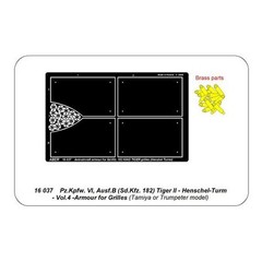 Aber #16037 1/16 Tiger II Henshel Vol.4 – Armour for grilles