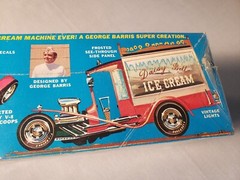 RARE ORIGINAL 1/25 MPC George Barris ICE CREAM TRUCK 269-200 FACTORY SEALED 60s