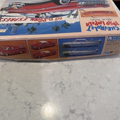 GUNZE sangyo Plastic Model CHEVROLET 1959 IMPALA Sports Coupe RED 1/32 scale