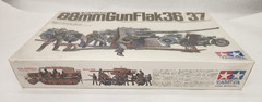 Tamiya German 88mm Gun Flak 36/37 1:35 Model Kit NEW Sealed. #35017