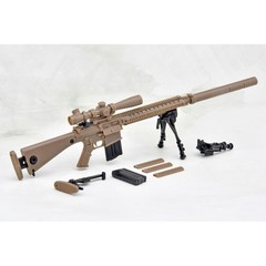 TomyTec Little Armory 1/12 M110 SEMI-AUTO SNIPER RIFLE LA110 Plastic Model Kit