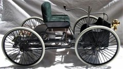 Henry Ford Built Original Concept Car Before Model T Metal Body Antique Promo