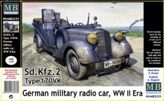 Master Box 3531 Sd.Kfz. 2 Type 170 VK, German military radio car, WW II Era 1/35