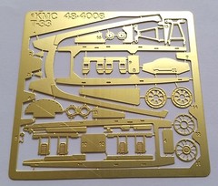1/48th WWII KMC 48-4008 T-33 Shooting Star PE Brass Detail Parts