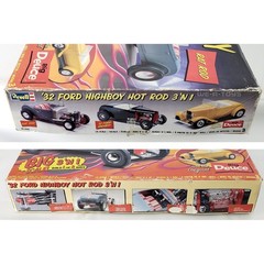 Revell Big Deuce ’32 Ford Highboy Hot Rod Model Kit 1:8 Scale 3 In 1