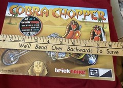 MPC 1/25 Trick Trike Cobra Chopper Plastic Model Kit MPC896 NEW!