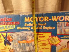 1998 POPULAR MECHANICS MOTOR-WORKS BUILD A REAL WORKING MODEL ENGINE