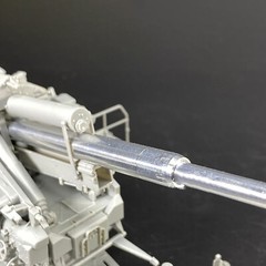 For 1/35 German FLAK 40 HobbyBoss 84545 Model Durable Metal Barrel Spare Part