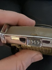 Jo-Han 1969 Cadillac Eldorado Metallic Gold Promo Car Model 1/25