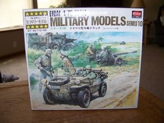 New EIDAI Military Model Kit Series 10 Monnschaf Wagon Team Wagon 1:76 Sealed