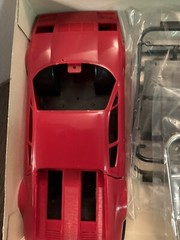 Entex 1:24 Ferrari 512 BB Model Vintage Made In Japan. Open Box Parts Sealed.