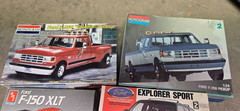 1:24 1/25 1991 Monogram AMT Ford F-250 F350 Explorer Flareside Pickup LOT NICE