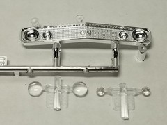 1967 Camaro SS GRILLE HEADLIGHTS & SIGNAL LIGHTS from Revell 1:25 Model Kit 67
