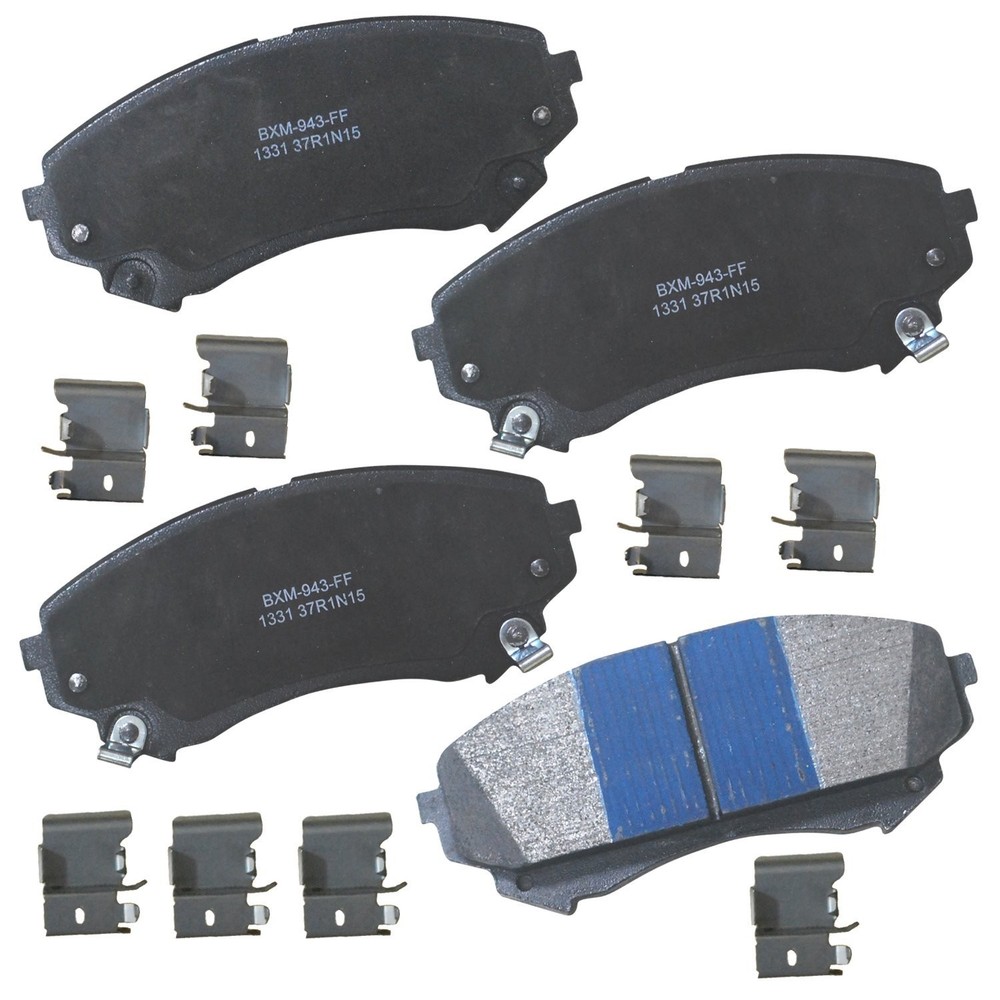 Bendix Premium SBM1331 Semi-Metallic Front Brake Pads Cadillac CTS 2008-2014 Hea