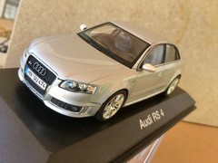 1/43 MINICHAMPS AUDI RS6 rare, Saloon, 1997, silver,mint+++ !