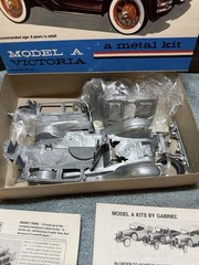Vintage Gabriel Model A Victoria Metal Kit No 4866 Unassembled W/ Box Parts