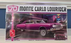 AMT 1970 Chevy Chevrolet Monte Carlo Lowrider 1:25 Scale Model Kit 1458 ~ Sealed