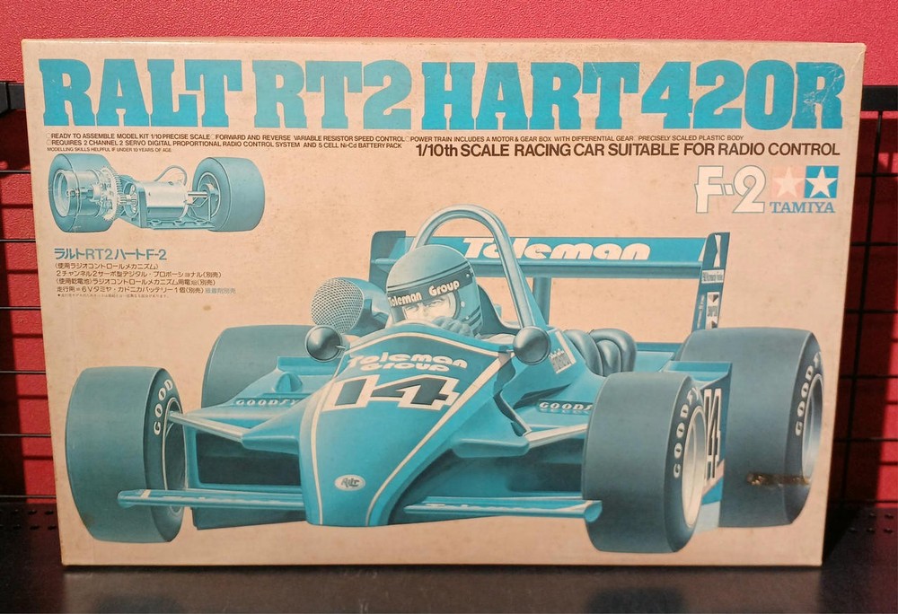 Vintage Tamiya 1/10 Ralt RT2 Hart F2 RC Car Kit Unassembled Rare Japan