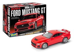 Revell 14586 2024 Ford Mustang GT 1:25 4 inches x 7.63 x 2 inches, Red
