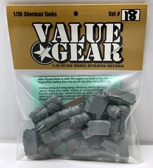 1/35 Scale Sherman Engine Deck Stowage Set #18 Easy 8 – Value Gear Resin SH18