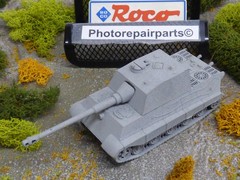 Roco Minitanks Painted/Primed WWII German PZ VI Jagdtiger Tank Lot #982X©
