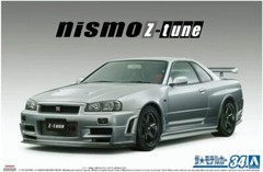 The Model Car No.34 1/24 Nismo BNR34 Skyline GT-R Z-tune’04 Plastic Model