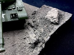1/35 Scale Military Diorama Base Terrain Display Model Soldiers Figures Diecast