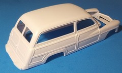 🔥49 MERCURY WOODY WAGON STOCK BODY ONLY – REVELL 4996 – MODEL CAR KIT PARTS LOT