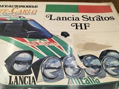 Nichimo 1/10 Lancia Stratos HF Motorized Plastic Model Kit Vintage Japan Boxed