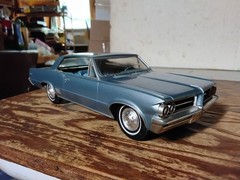 AMT 1964 PONTIAC LeMANS HardTop Yorktown Blue Dealer Promo Model Car