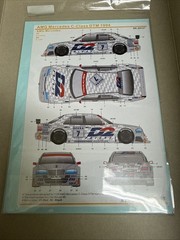Tamiya – Mercedes-Benz CLK DTM 2000 Team D2 1/24 Model Kit (24234) Extra Decals