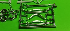 29 Ford Model A Pickup 1/25 Frame Chrome Rear End Axle Suspension 1929 Revell