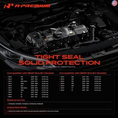A-Premium Engine Valve Cover – Compatible with BMW Vehicles – 2.5L, 3.0L –