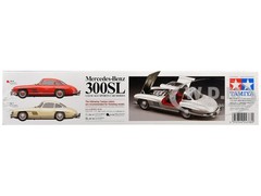 MODEL KIT MERCEDES-BENZ 300SL GULLWING 1/24 SCALE MODEL CAR BY TAMIYA TAM-24338