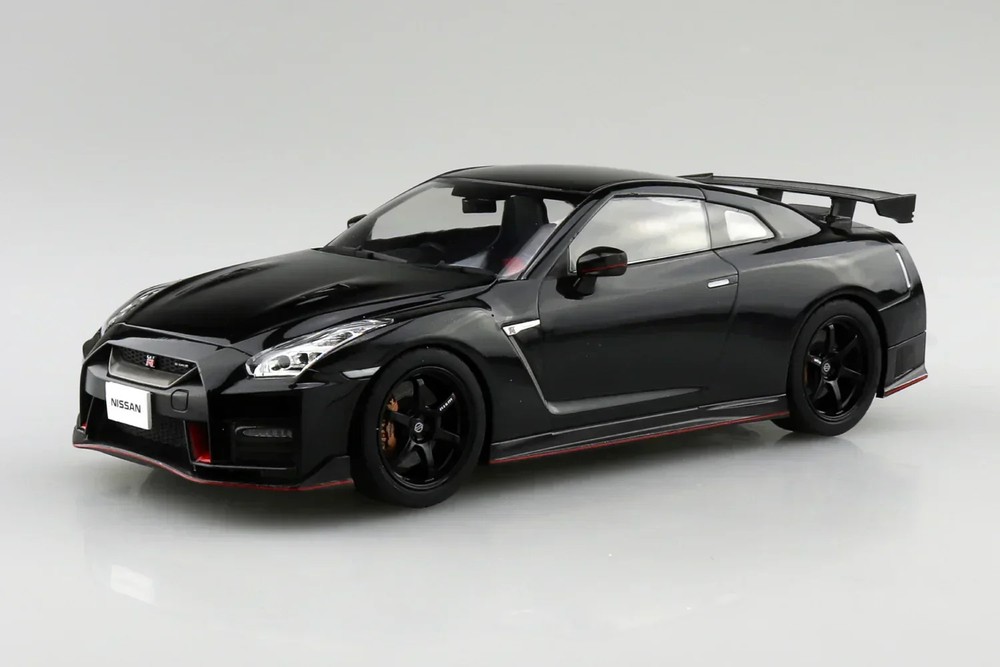 Aoshima Snap 05-MB R35 Nissan GT-R Nismo 2017 Meteor Flake Black Pearl 1/24 – US