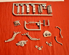 Salvinos Models 2023 Nascar Mustang Race Engine 1/24