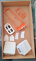 Orange Krate Hot Rod Kit Lindberg 1977 Big 1/8 Scale *JUNKYARD PARTS SALE*