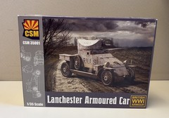 CSM 35001 WWI Lancaster Armoured British Car Box Taped Sealed Scale 1/35 NEW