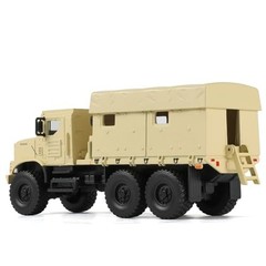 1/64 Military Tactical Truck Model – Armored Off-Road Vehicle Die-Cast Metal Kit