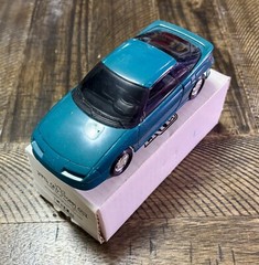 AMT Ertl 1991 Chevrolet Geo Storm GSI #6963 Teal Blue Metallic Promo Model