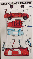 Jo-Han 1/25 1975 Oldsmobile Cutlass Hardtop Built #CS-503 OOP/HTF/RARE