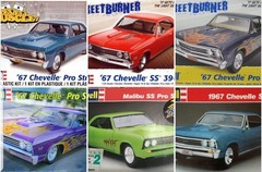 1967 Chevelle Malibu RADIATOR & HOSES from Revell 1:25 Model Kit 67 SS