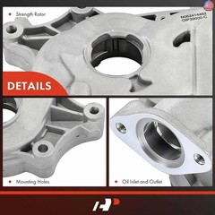 A-Premium 3.5L 3.7L Engine Oil Pump Compatible with Ford F-150, Explorer,