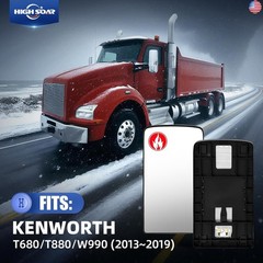High Soar Door Main Mirror Glass Upper for Kenworth T680 T880 2013-2019,Mirror