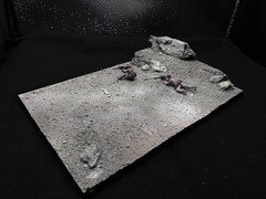 1/35 Scale Military Diorama Base Terrain Display Model Soldiers Figures Diecast