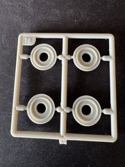 Moebius Models 1207 1956 Chrysler 300B Parts Kit Bash Wheel Hubs